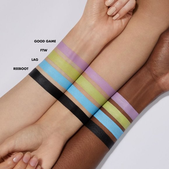 FREE w/ 3p bundle ✨ - e.l.f. GAME UP eyeliner pot - LAG pastel blue - Picture 4 of 4